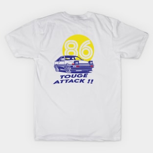 Touge Attack AE86 Trueno T-Shirt